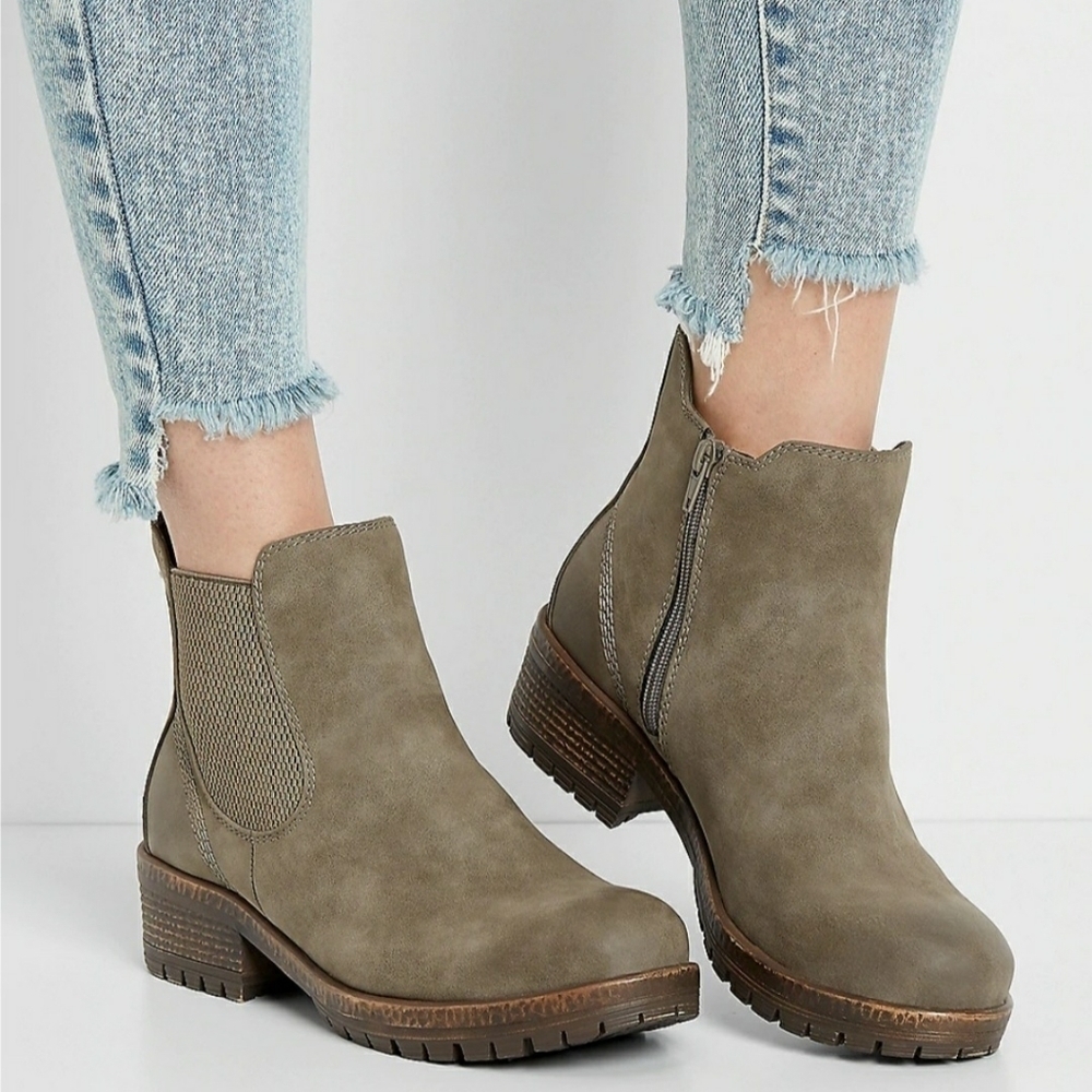 🦋 NWB ANNA ZIP UP BOOTS
